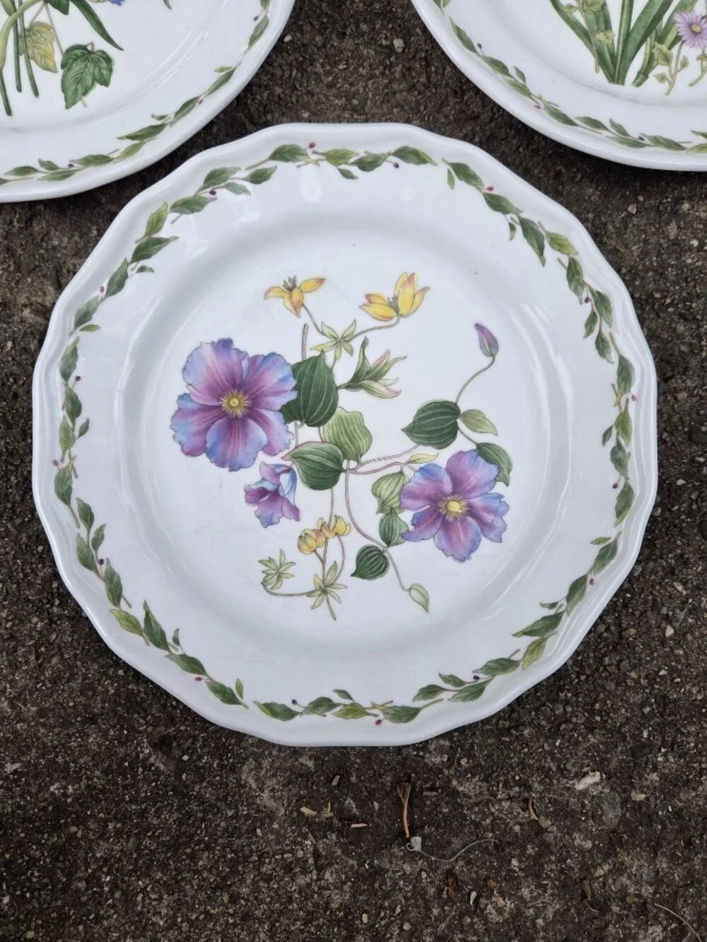 3 Noritake Casual Gourmet Floral Salad Plates Gourmet Garden 8